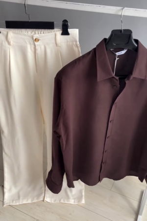 Men Classic Slim Fit Casual Shirt