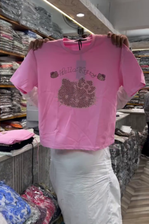 Women Hello Kitty Printed T-shirt