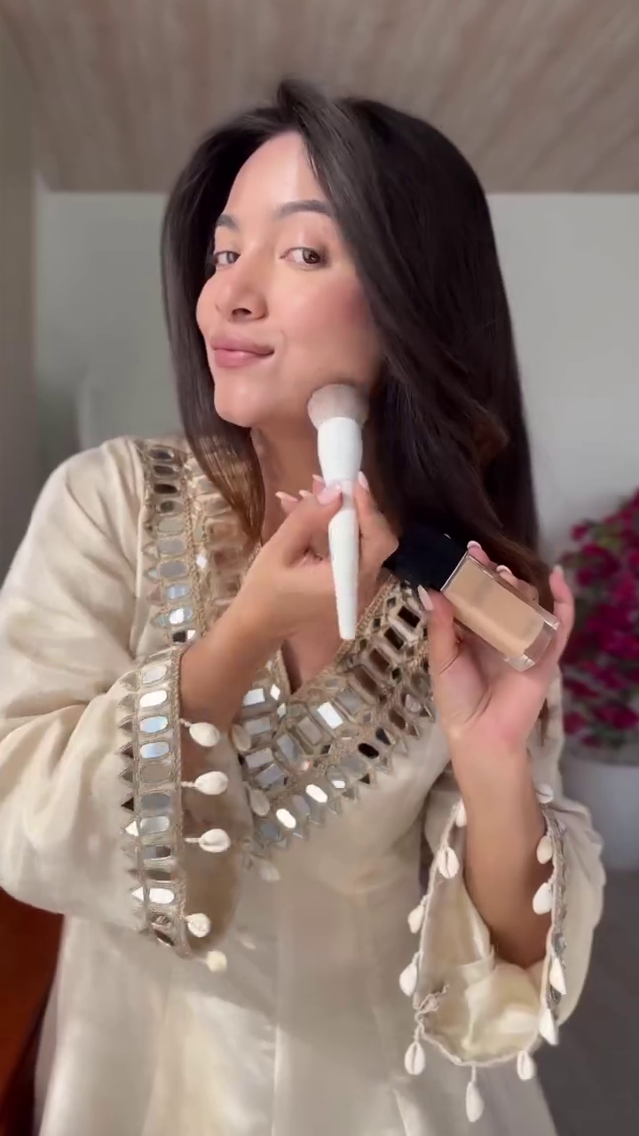 Women Embroidered Regular Mirror Work Kurta with Sharara & With Dupatta - Image 8
