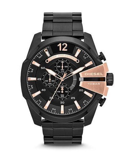 Diesel Black Dial Watch For Men