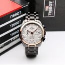 Tissot Gold Bezel Metal Belt Chronograph Men's Watch