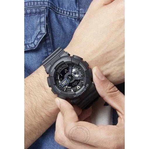 Casio G-Shock Full Black Rubber Strap Men's Watch - Image 5