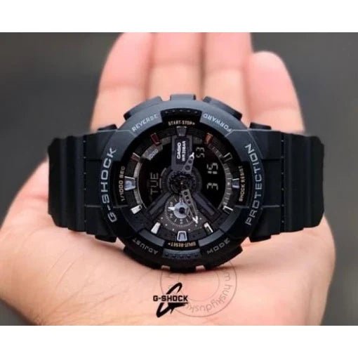 Casio G-Shock Full Black Rubber Strap Men's Watch - Image 6