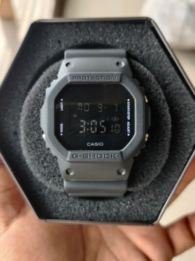 Casio G-shock Solid Grey Digital Watch For Men