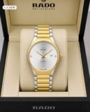 Round Luxury Premium Rado Gold & Silver Jubile Watch
