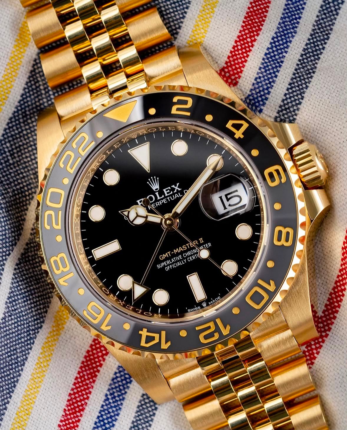 Rolex GMT Master 2 Premium Automatic Men's Watch - Image 4