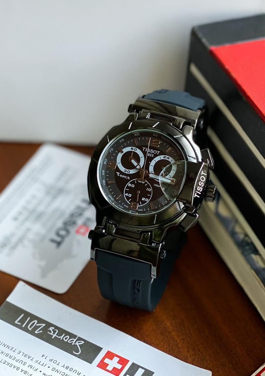Tissot T-Race Men’s Black Chronograph Watch - Image 4
