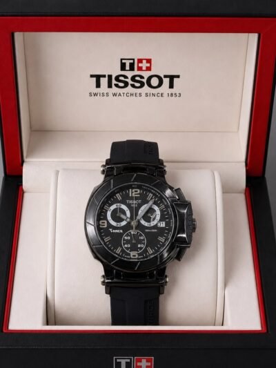 Tissot T-Race Men’s Black Chronograph Watch