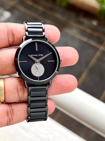 Michael Kors Black Minimalist Women's Watch