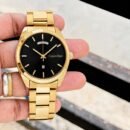 Calvin Klein Gold Black Stainless Steel Watch