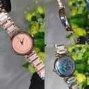 Versace Rose Gold Metal Belt Women's Watch