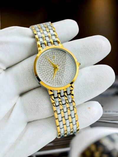 Audemars Piguet Diamomd Studded Two Tone Women's Watch