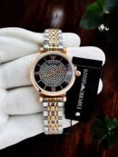Emporia Armani Diamond Studded Two Tone Women's Watch