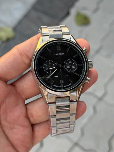 TAG Heuer Carrera Chronograph Black Dial Men's Watch