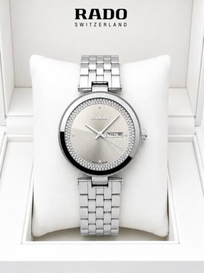 Rado Silver Dial Stainless Steel Analog Watch