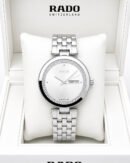 Rado White Dial Silver Stainless Steel Analog Watch