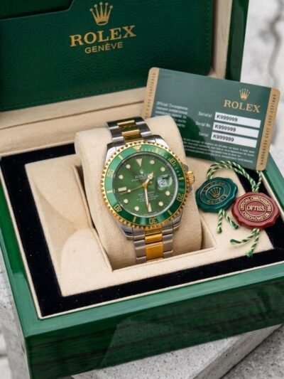 Rolex Submariner Green Two-Tone