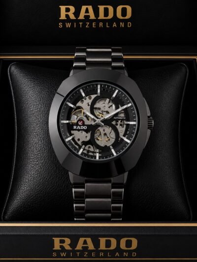 Rado DiaStar Skeleton Full Black Men's Watch