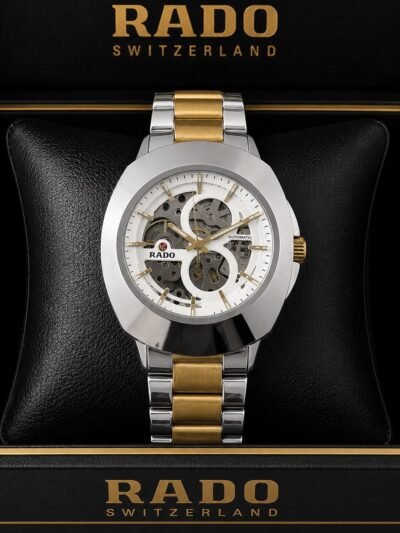 Rado DiaStar Skeleton White Dial Men's Watch