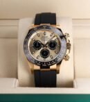 Casual Rolex Rainbow Gold Dial New Model Men's Watch