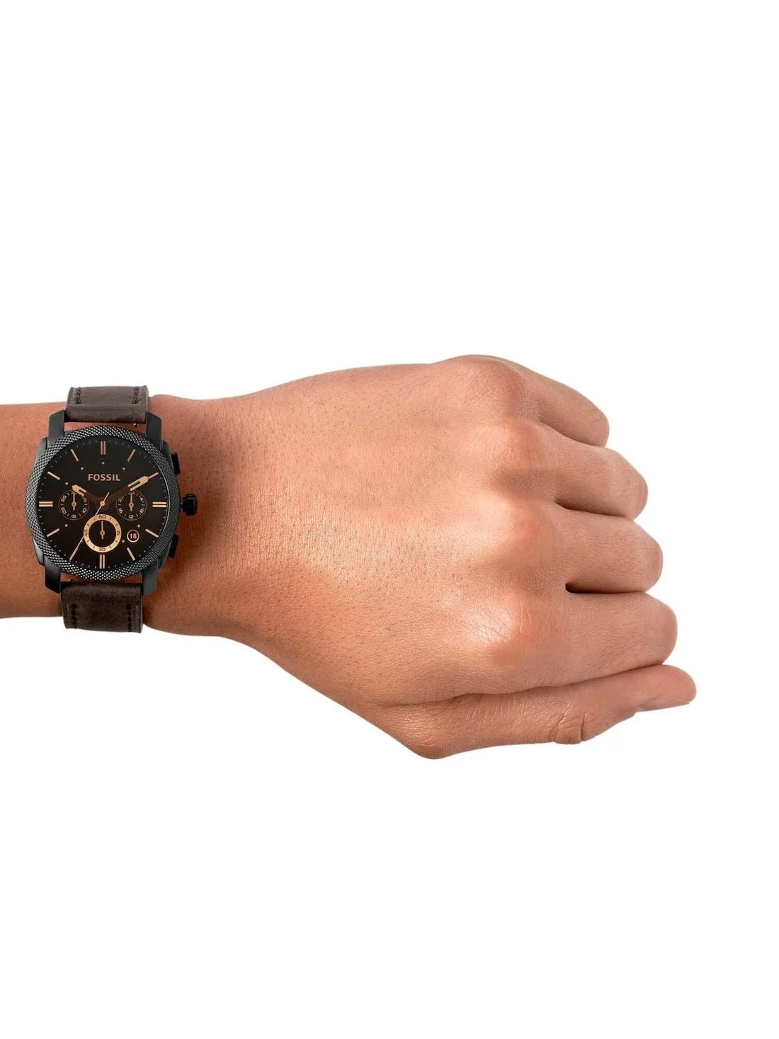 Fossil Chronograph Brown Leather Belt Men's Watch - Image 3